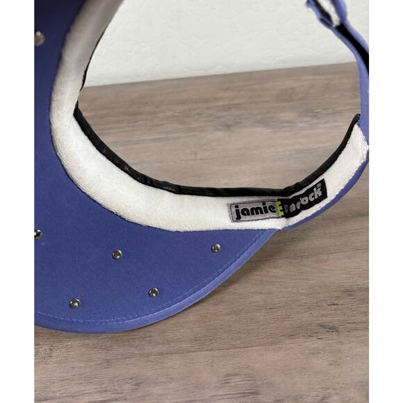 Jamie Sadock Adjustable Tennis Visor Hat with Studs and Sweat band - Picture 5 of 5